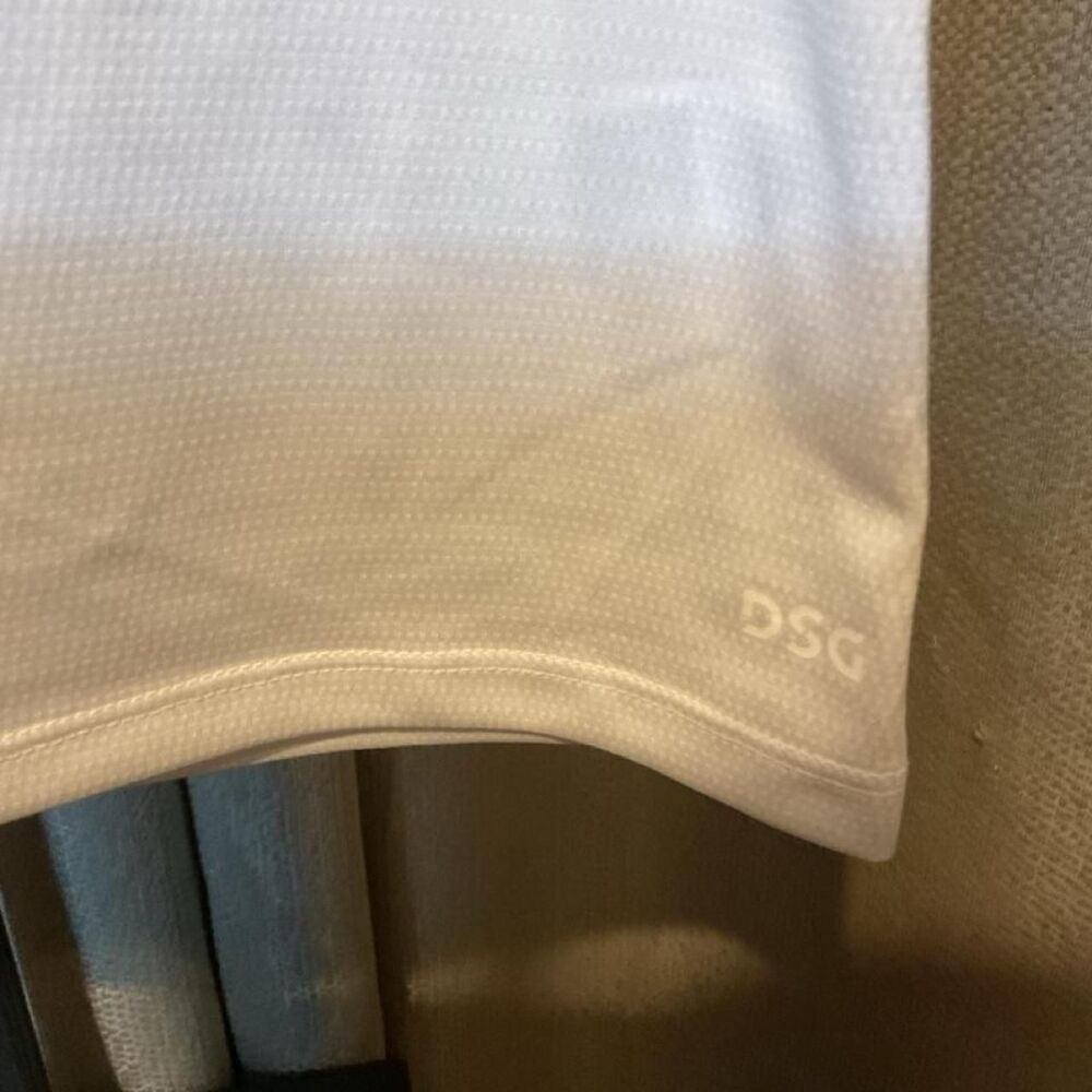 DSG Kids White Soccer Classic Procup Tank Top M - Picture 6 of 6